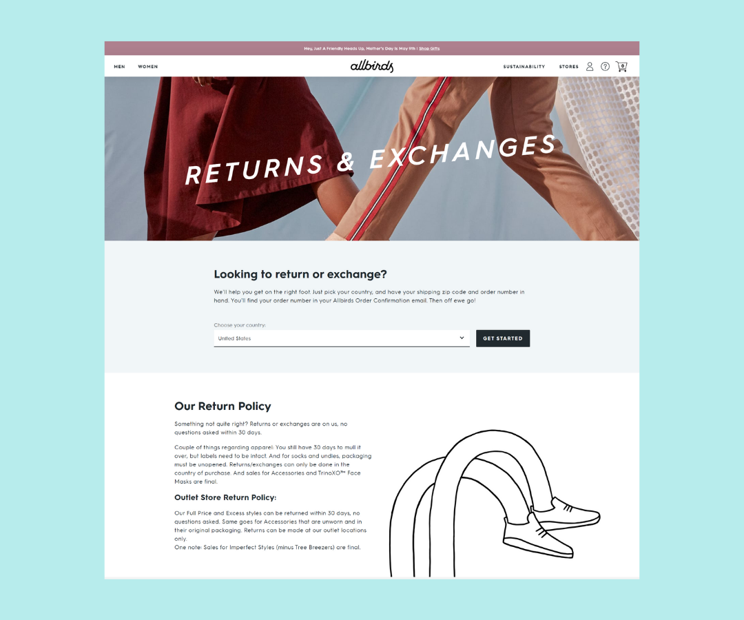 eCommerce return policy