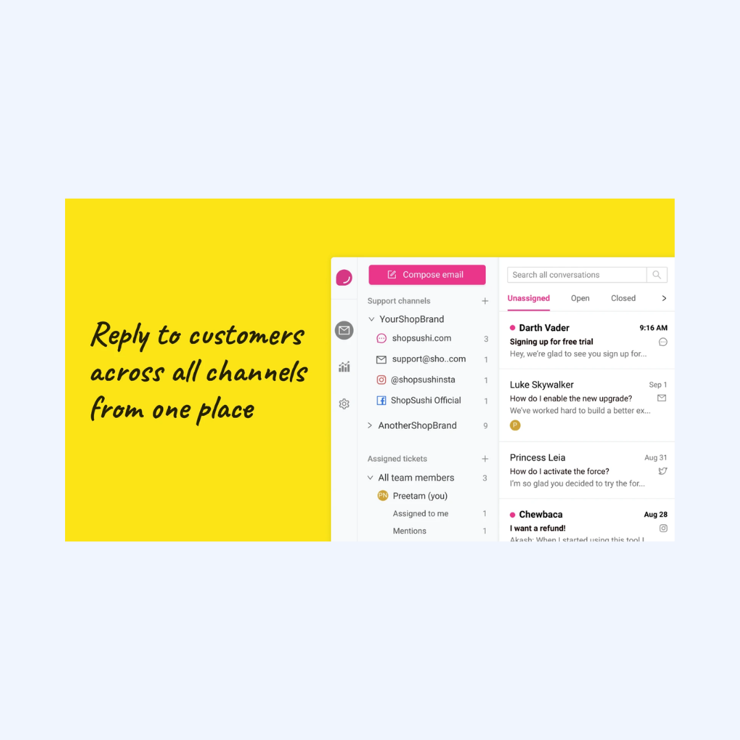 Live chat apps for shopify